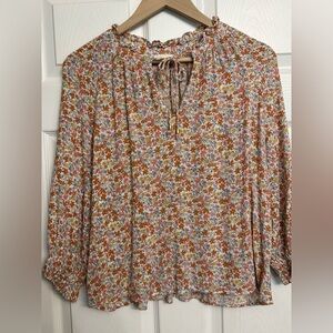 Floral Print Women's Top